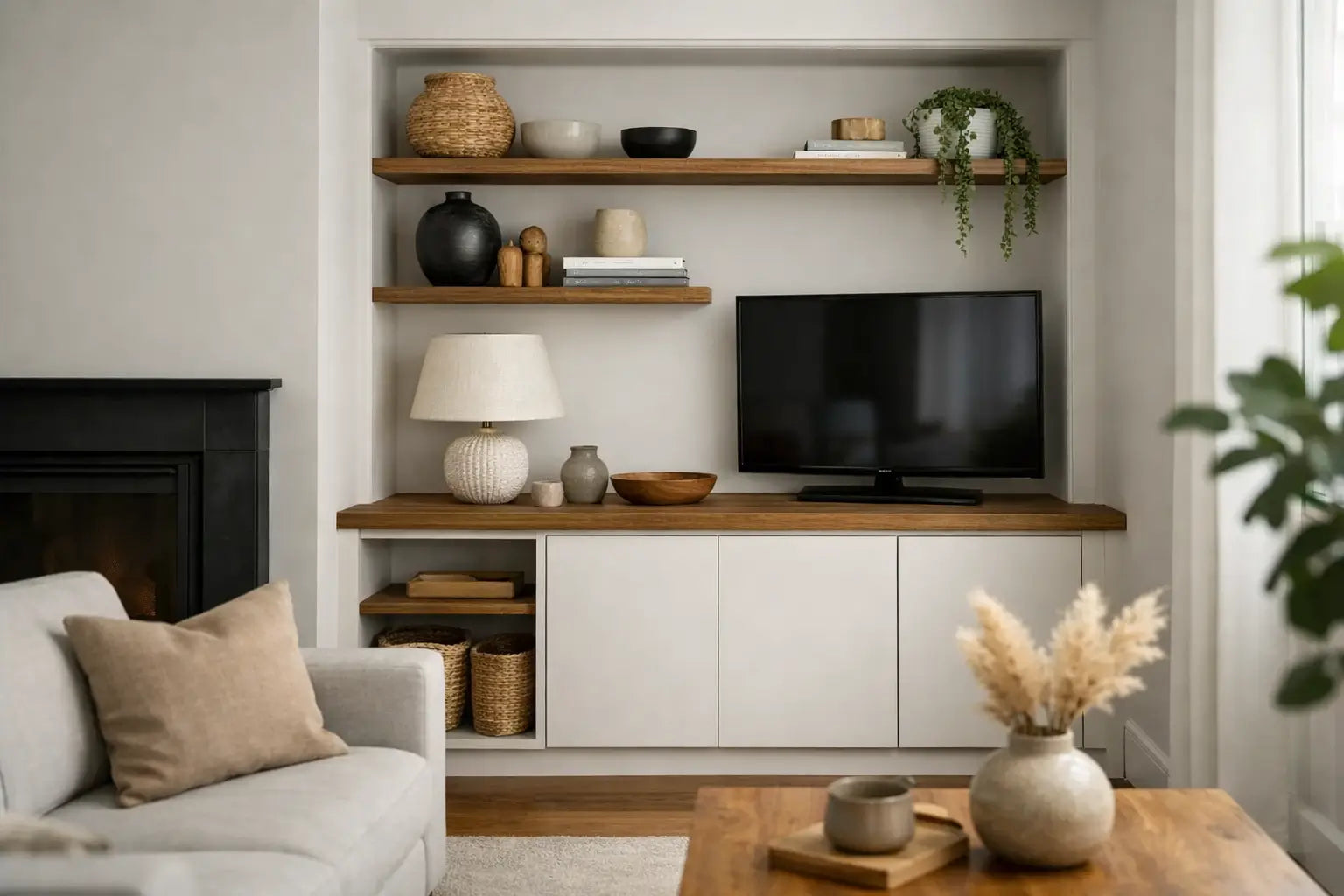 Bespoke Alcove Storage That Earns Its Space