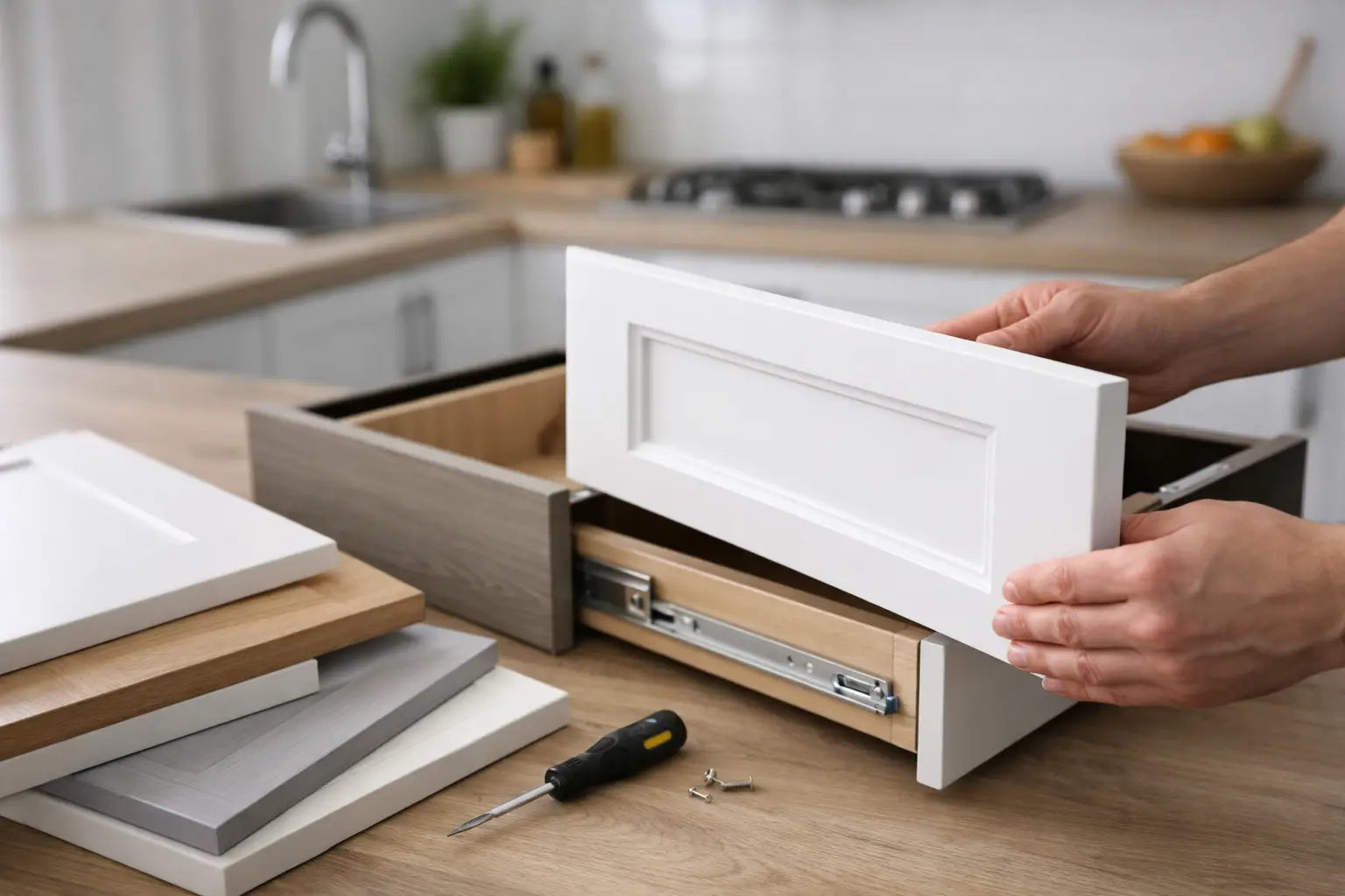 Replacement Drawer Fronts for Kitchens