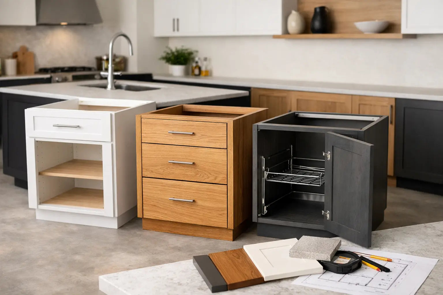 Choosing Base Units Kitchen Cabinets
