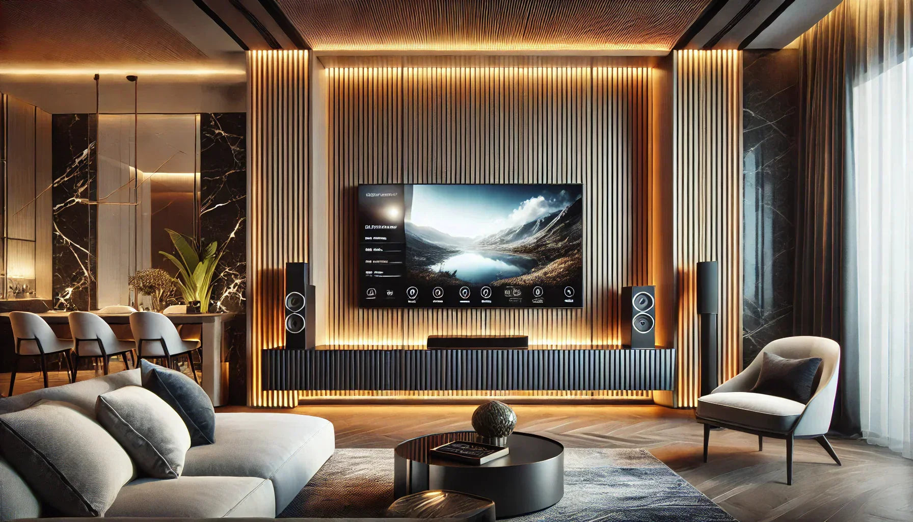 The Art of Home Transformation: Bespoke Media Walls & Interiors by Aspin Collins