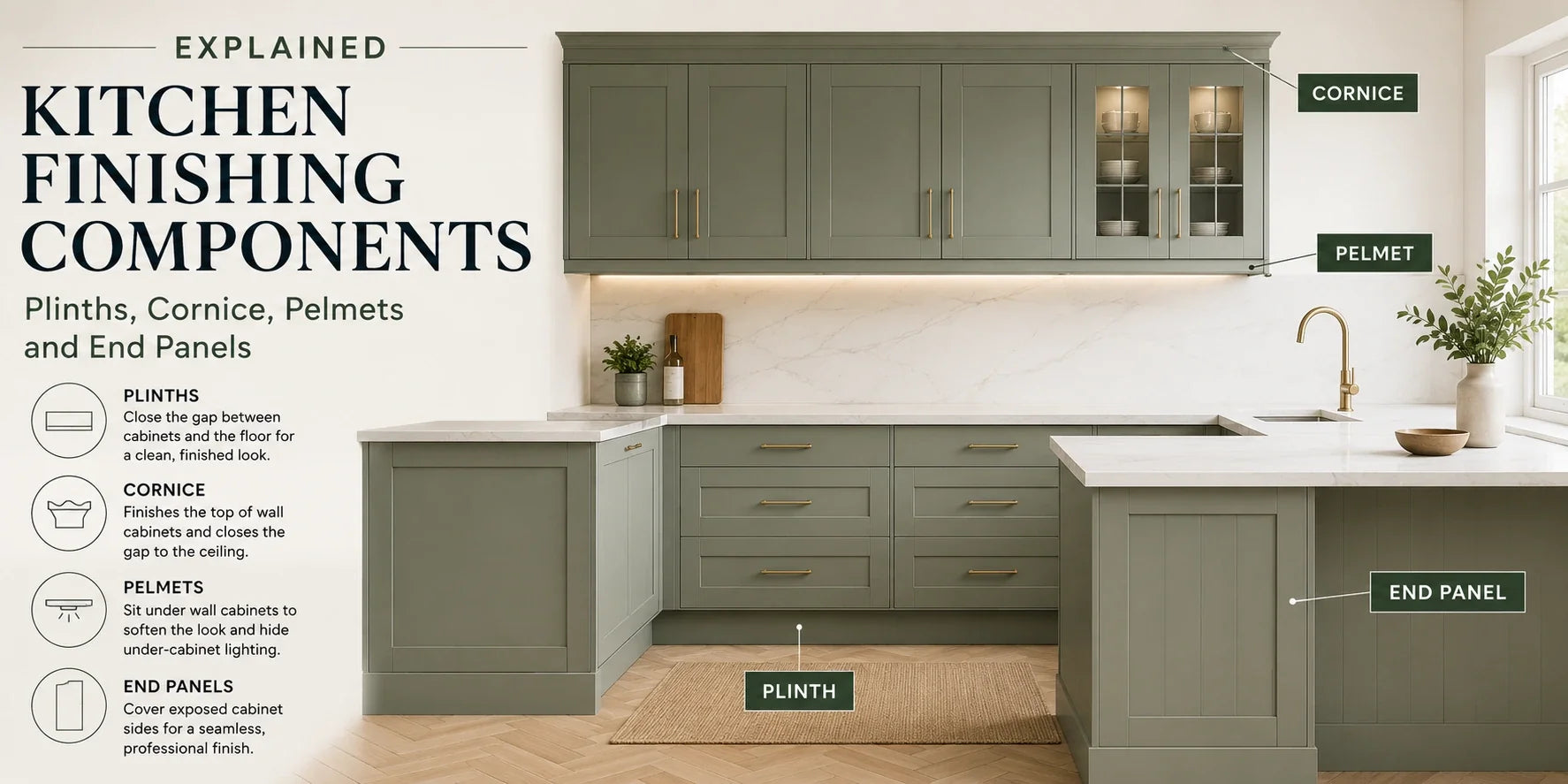 Kitchen Finishing Components Explained | Full Guide | Aspin Collins