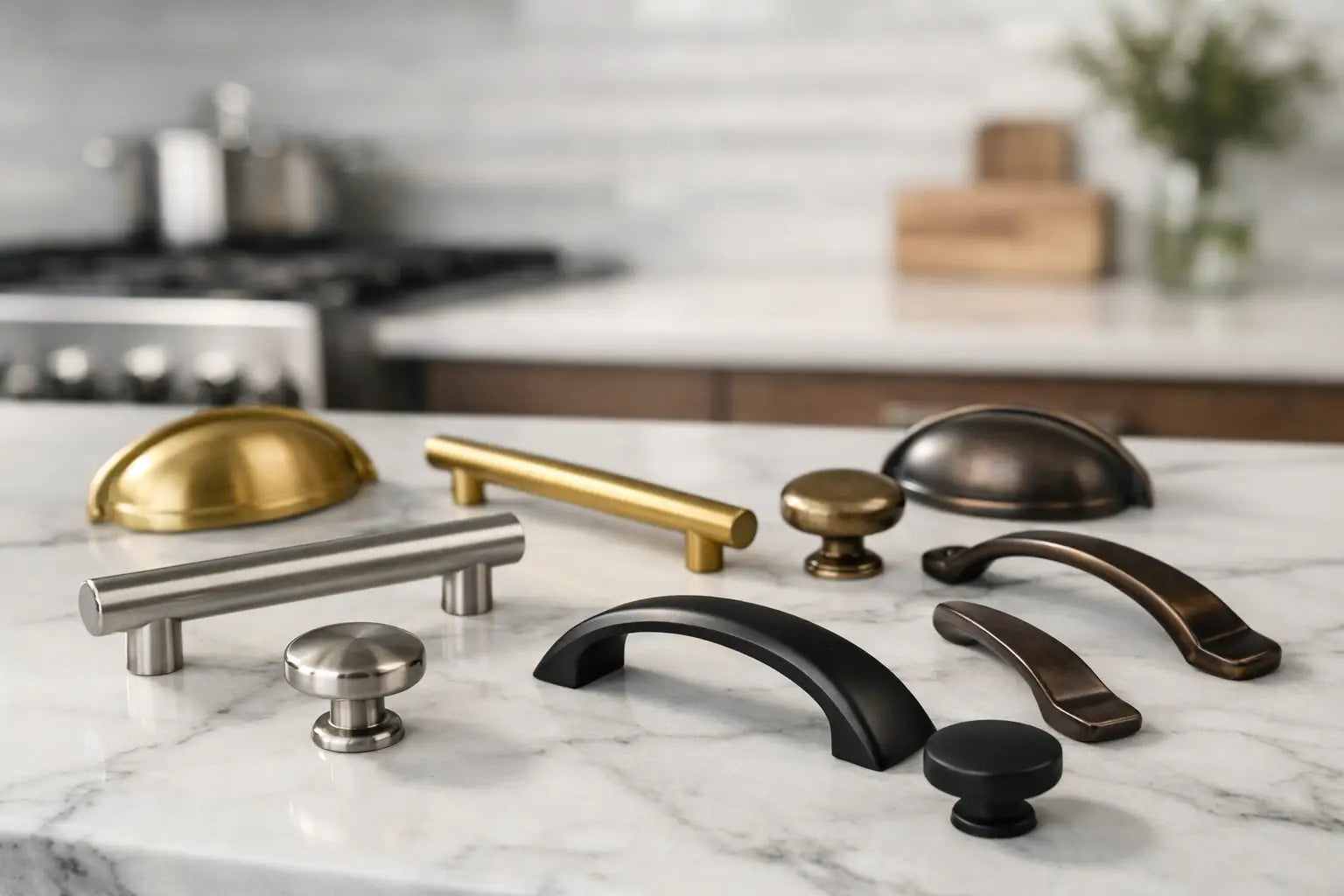 Kitchen Cabinet Handles Pulls and Knobs