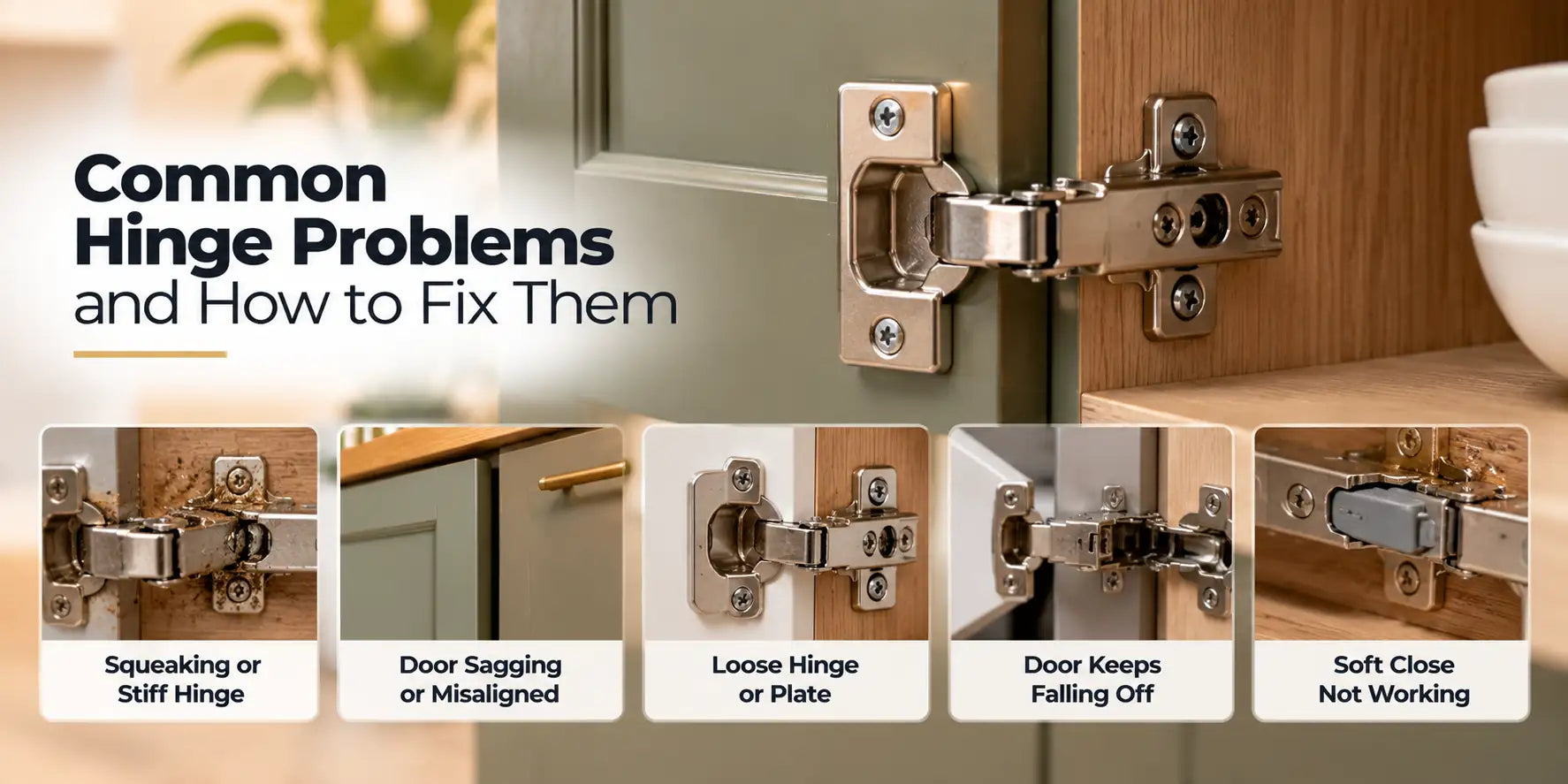 Common Hinge Problems and How to Fix Them
