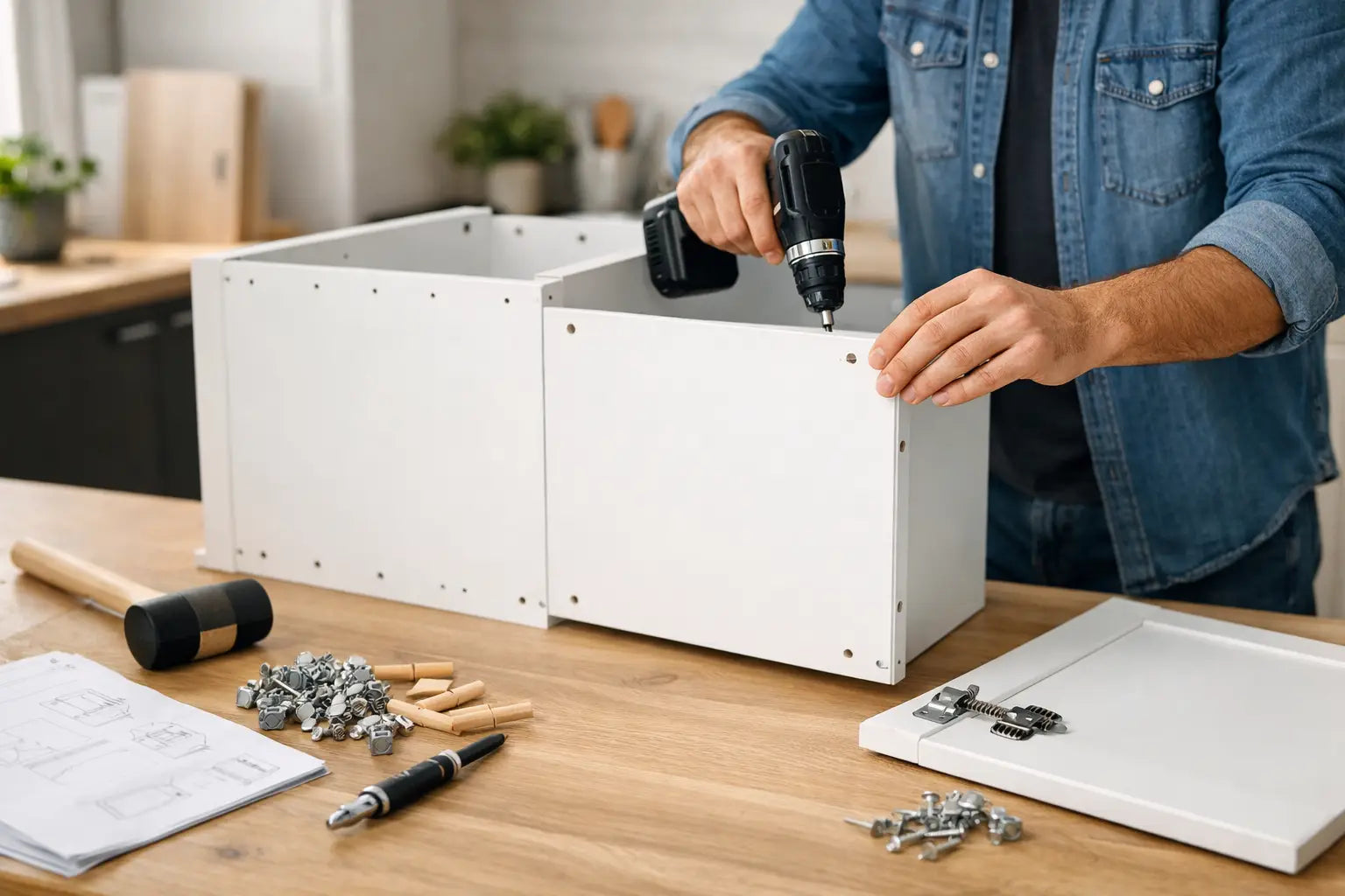 How to Assemble Quick Fit Cabinets Properly