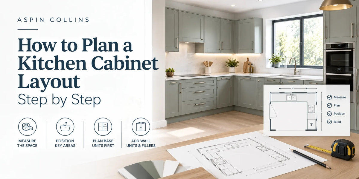 How to Plan a Kitchen Cabinet Layout Step by Step