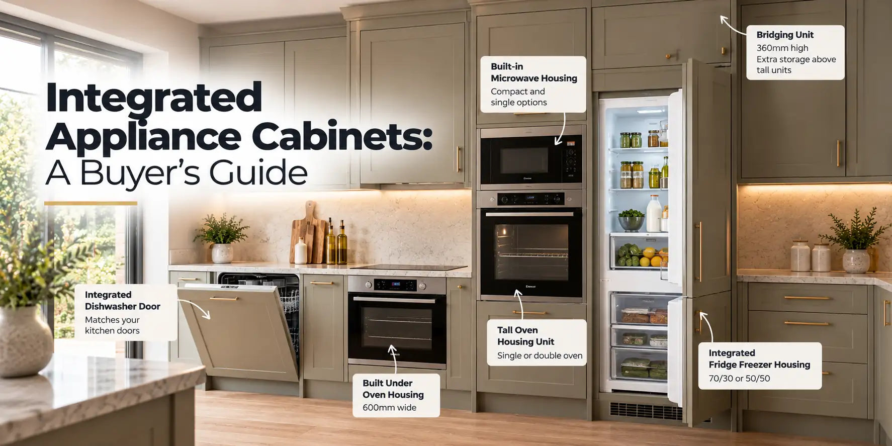 Integrated Appliance Cabinets: A Buyer’s Guide