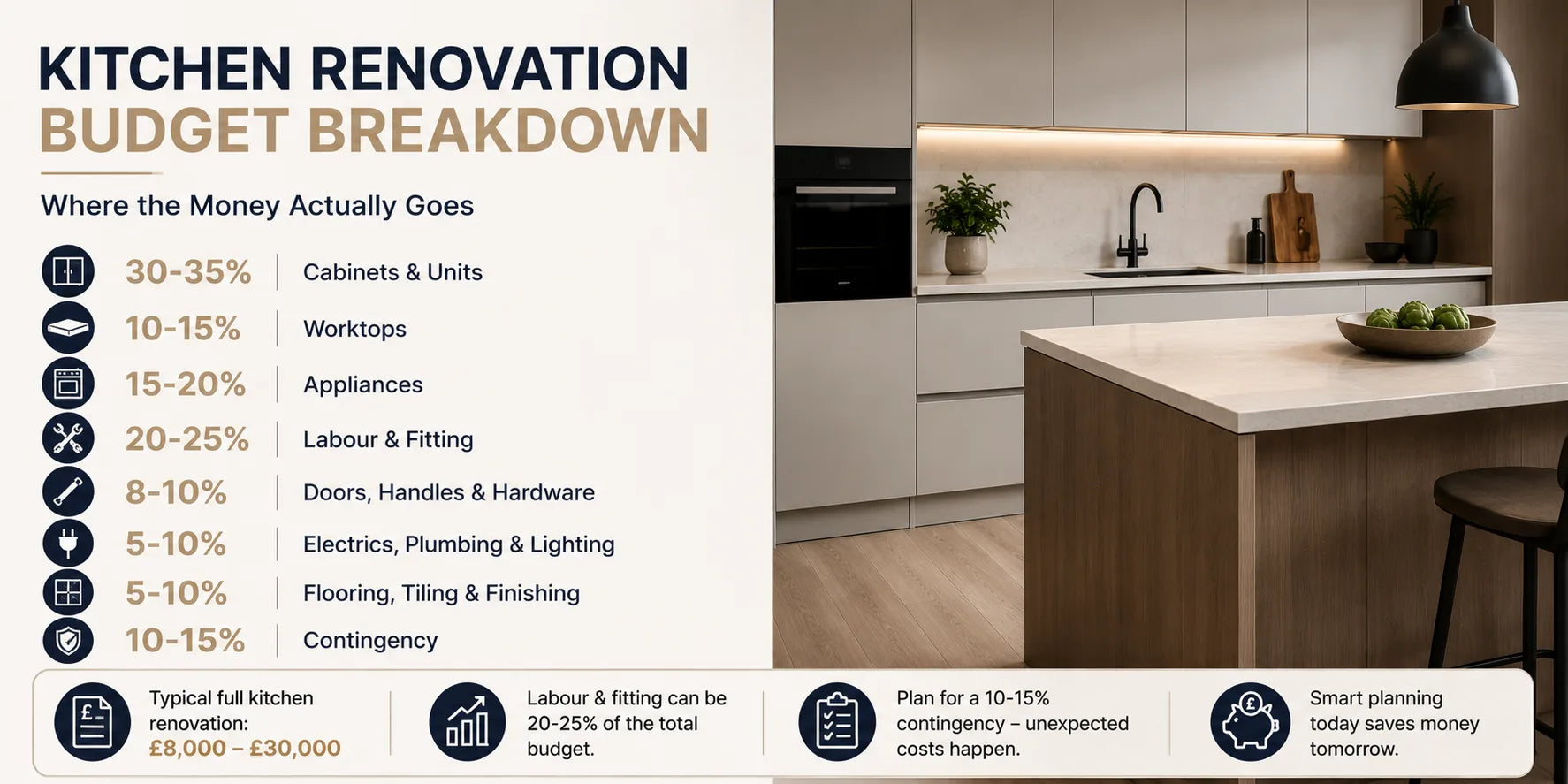Kitchen Renovation Budget Breakdown: Where the Money Actually Goes | Aspin Collins