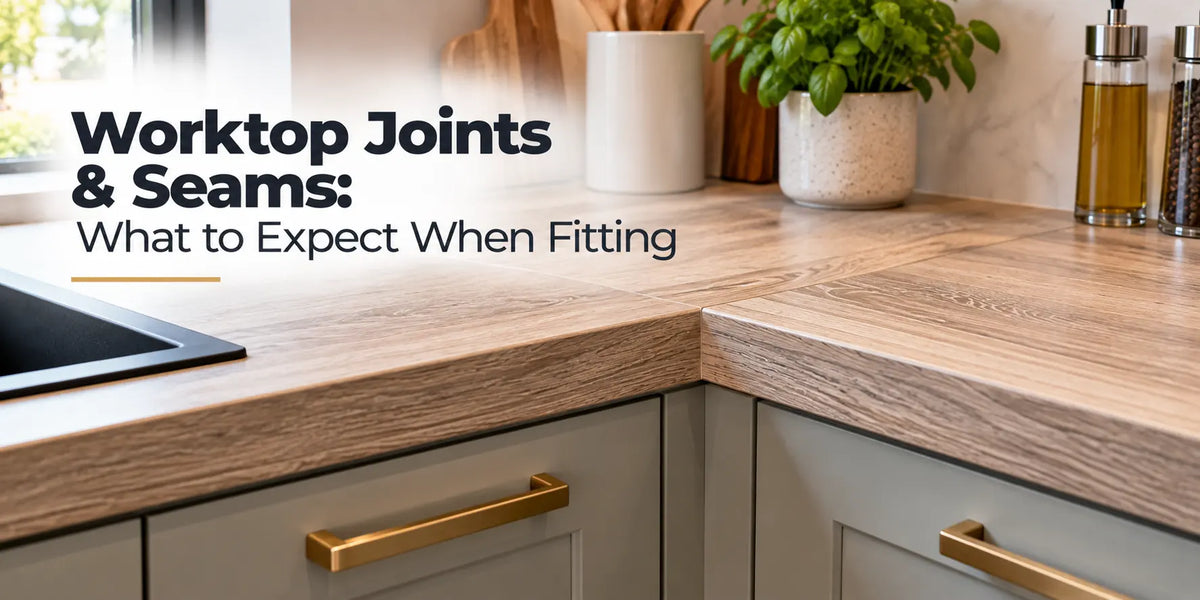 Worktop Joints & Seams: What to Expect When Fitting