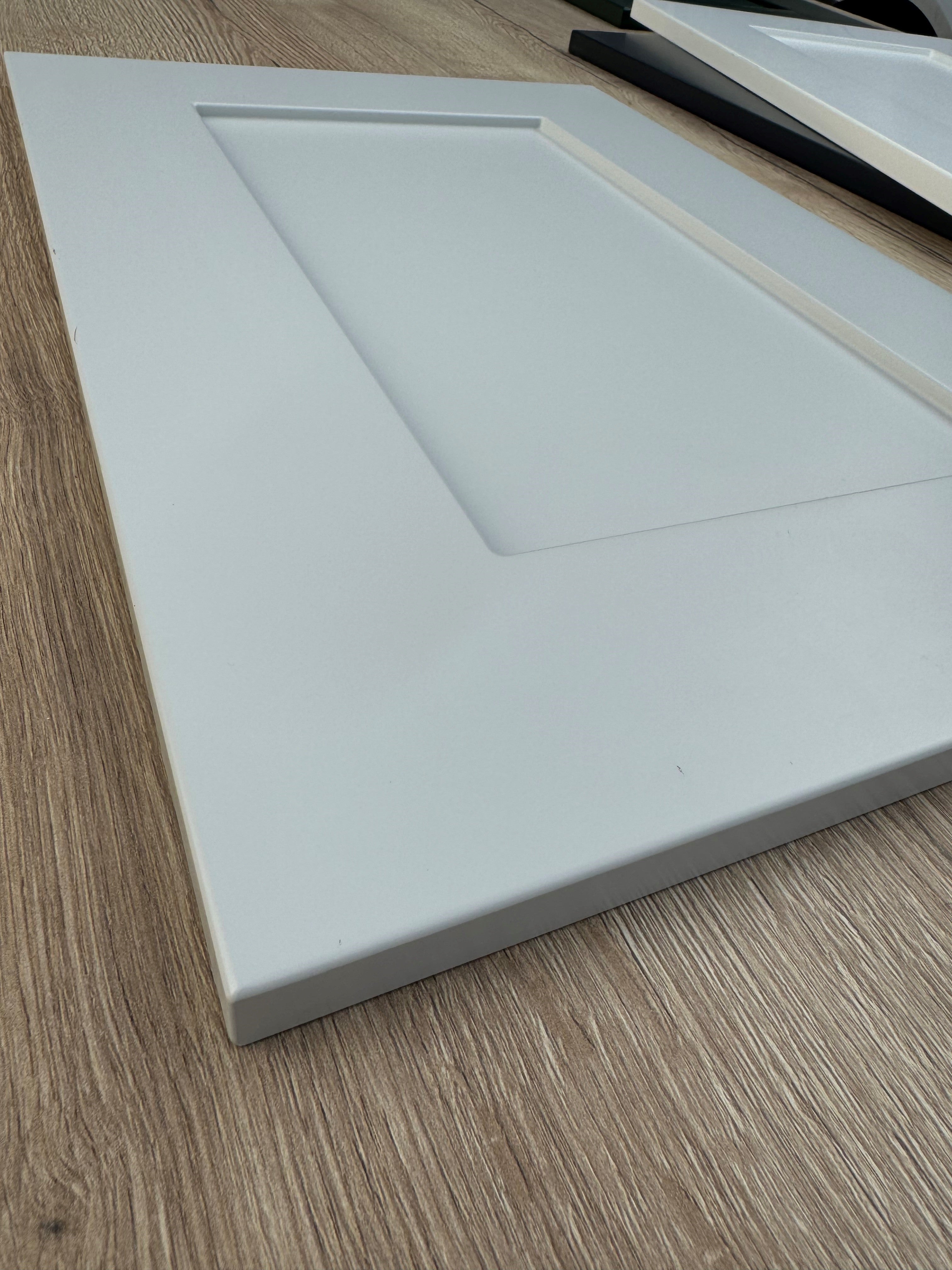 Shaker Kitchen Door - Harrogate Range - Light Grey | Aspin Collins