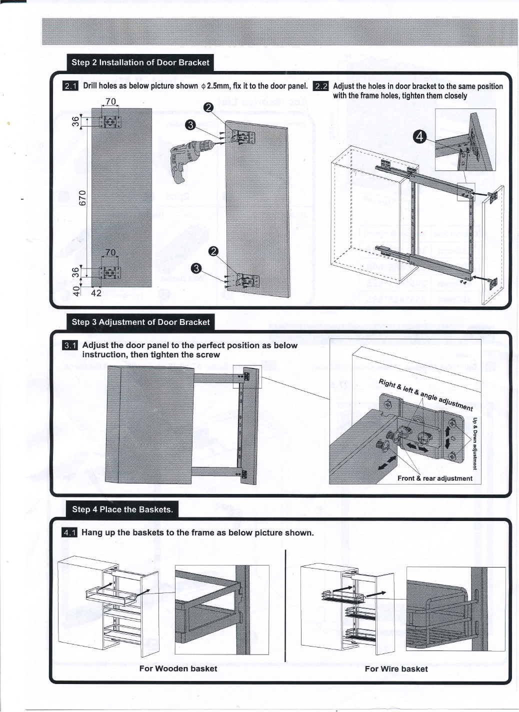 Kitchen Storage - 150 Anthracite Pull Out - Aspin Collins