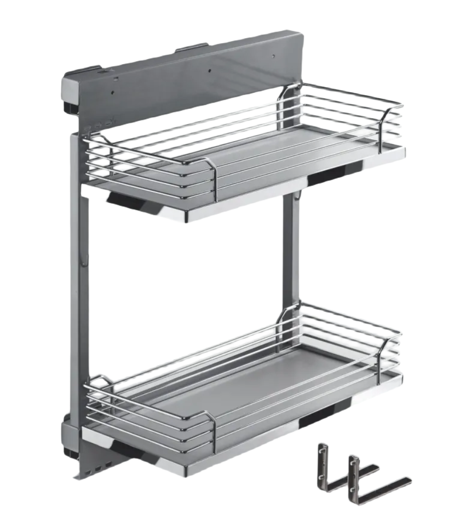 Kitchen Storage - 300 Pull Out Basket Unit - Aspin Collins