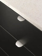 Edge Round - Inox Look Handle | Rounded Edge Pull | Aspin Collins