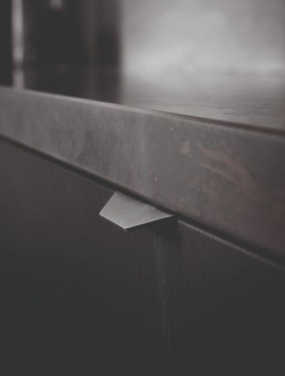 Blaze 2 - Linear Profile Handle | Anthracite, Brass, Black or Inox | Aspin Collins
