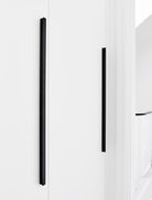 Elan - Slim Full-Height Handle & Knob | Brass, Black or Inox | Aspin Collins