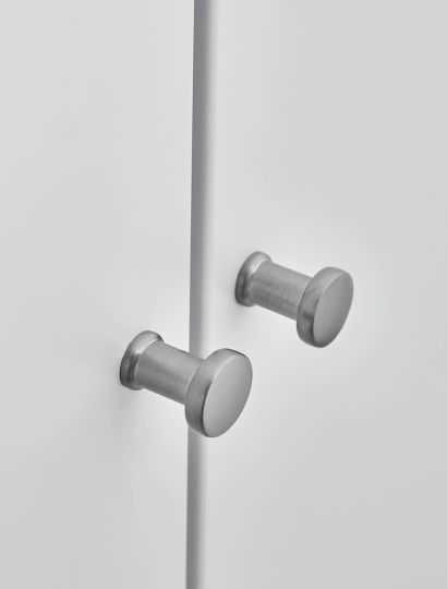 Gate - Blacksmith Forged Bar Handle & Knob | Brass, Inox or Black | Aspin Collins