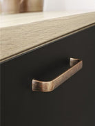 Common - Simple Angled Bar Handle | Copper, Chrome, or Inox | Aspin Collins