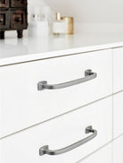 Classic - Curved Arch Handle & Knob | Brown, Copper, Grey or Inox | Aspin Collins