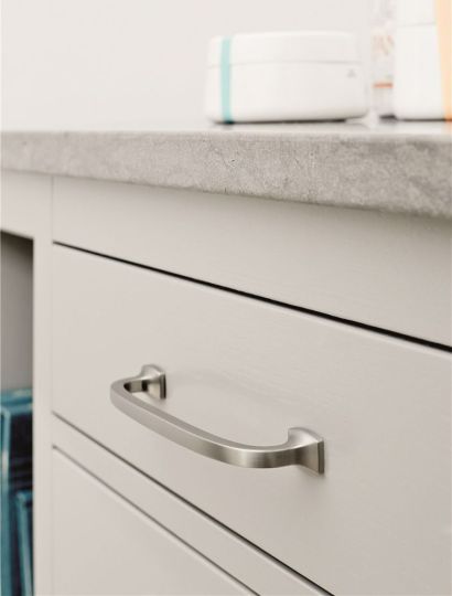 Classic - Curved Arch Handle & Knob | Brown, Copper, Grey or Inox | Aspin Collins
