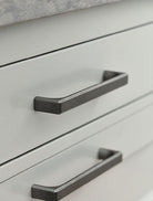 Fold - Faceted Crystal Structure Handle | Brown, Grey or Inox | Aspin Collins