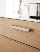 Fold - Faceted Crystal Structure Handle | Brown, Grey or Inox | Aspin Collins