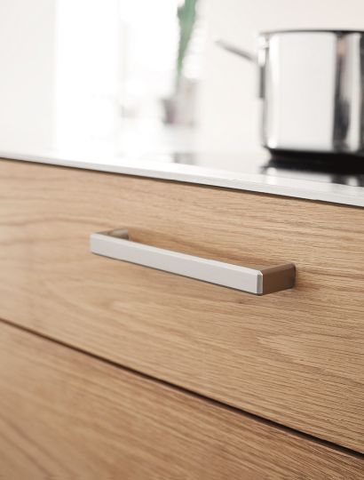 Fold - Faceted Crystal Structure Handle | Brown, Grey or Inox | Aspin Collins
