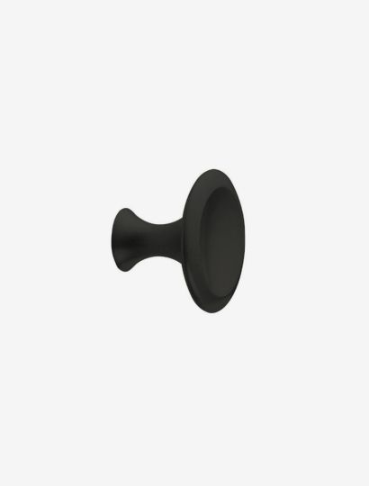 Bell - Concave Round Knob | Brown, Grey, Inox or Black | Aspin Collins