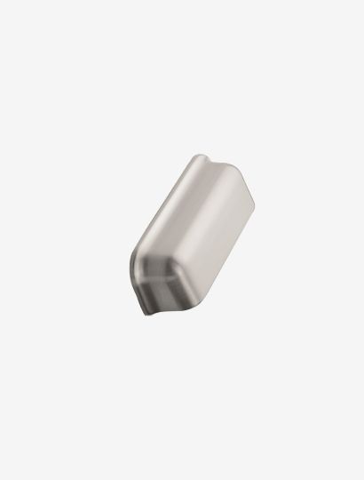 Port Cup - Modern Rectangular Cup Pull | Brown, Grey, Inox Look | Aspin Collins