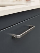 Base - Simple Bent Rod Handle | Antique Brown, Antique Grey, or Inox Look | Aspin Collins