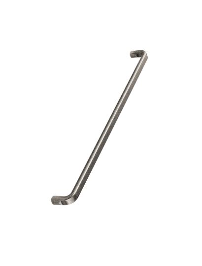 Base - Simple Bent Rod Handle | Antique Brown, Antique Grey, or Inox Look | Aspin Collins