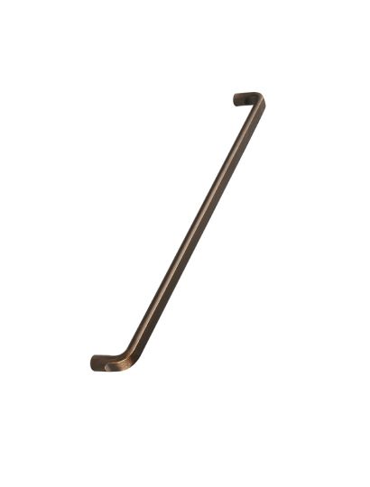 Base - Simple Bent Rod Handle | Antique Brown, Antique Grey, or Inox Look | Aspin Collins