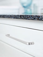 Base - Simple Bent Rod Handle | Antique Brown, Antique Grey, or Inox Look | Aspin Collins