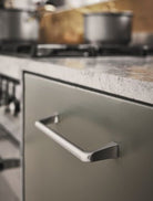 Concave - Danish Vintage Style Handle | Brown, Grey, Inox or Black | Aspin Collins