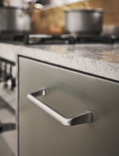 Concave - Danish Vintage Style Handle | Brown, Grey, Inox or Black | Aspin Collins