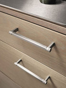 Torch Handle - Faceted Bar Design | Anthracite, Inox, or Black | Aspin Collins