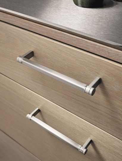 Torch Handle - Faceted Bar Design | Anthracite, Inox, or Black | Aspin Collins