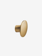 Dome - Egg Shaped Sculptural Knob | Brass, Inox or Black | Aspin Collins