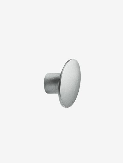Dome - Egg Shaped Sculptural Knob | Brass, Inox or Black | Aspin Collins