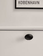 Dome - Egg Shaped Sculptural Knob | Brass, Inox or Black | Aspin Collins