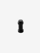 Pillar Knob Matt Black | Geometric Chess Piece Design | Aspin Collins