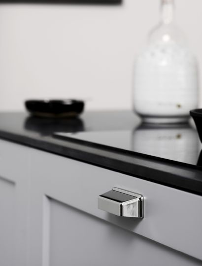 Equester - Horseshoe Nail Handle & Cup | Brass, Nickel or Black | Aspin Collins