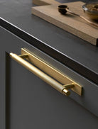 Manor - Knurled T-Bar Handle with Backplate & Round Knob | Aspin Collins 