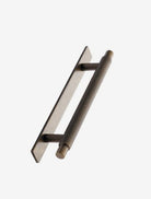 Manor - Knurled T-Bar Handle with Backplate & Round Knob | Aspin Collins 