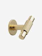 Manor 2 - Knurled Diamond Handle & T-Knob | Brass, Gold, Inox or Black | Aspin Collins 