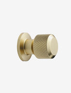 Manor - Knurled T-Bar Handle with Backplate & Round Knob | Aspin Collins 