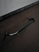 Gate - Blacksmith Forged Bar Handle & Knob | Brass, Inox or Black | Aspin Collins
