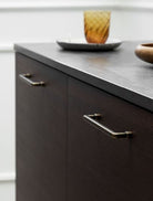 Equester - Horseshoe Nail Handle & Cup | Brass, Nickel or Black | Aspin Collins