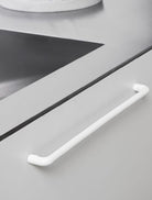 Carve - Sculptural Cutout Bar Handle | Anthracite, Black or White | Aspin Collins