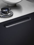 Carve - Sculptural Cutout Bar Handle | Anthracite, Black or White | Aspin Collins