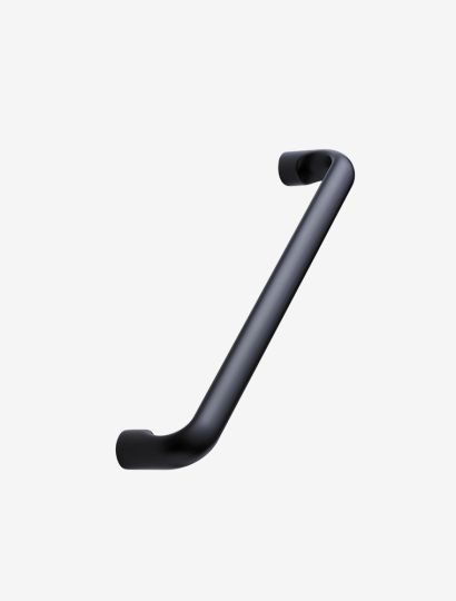 Carve - Sculptural Cutout Bar Handle | Anthracite, Black or White | Aspin Collins