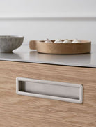 Tub - Straight or Round Inset Pull | Inox Look or Matt Black | Aspin Collins